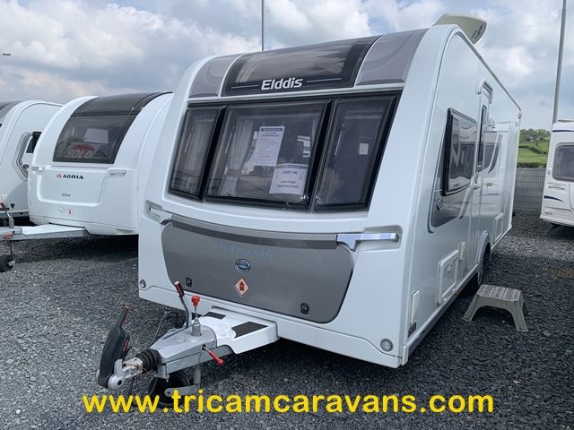 2018 Elddis Chatsworth 554/4, Transverse Island Bed