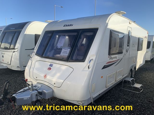 2012 Elddis Odyssey 650/4, Twin Axle, Twin Fixed Beds