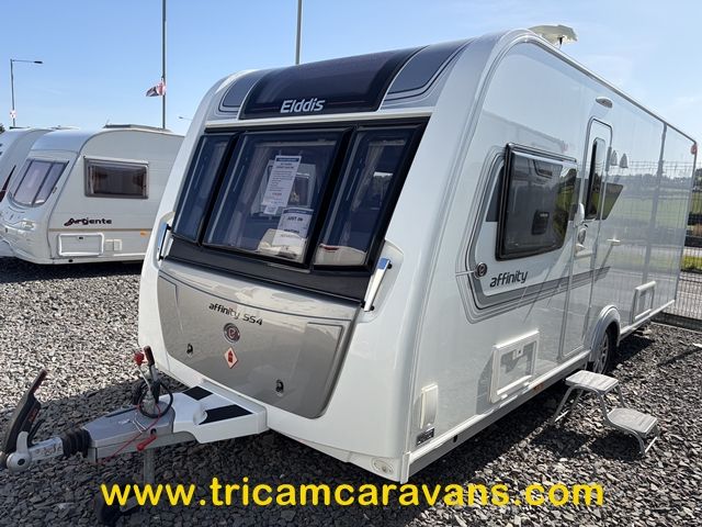 2017 Elddis Affinity 554/4, Transverse Island Bed