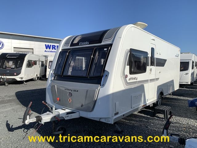 2017 Elddis Affinity 554/4, Transverse Island Bed