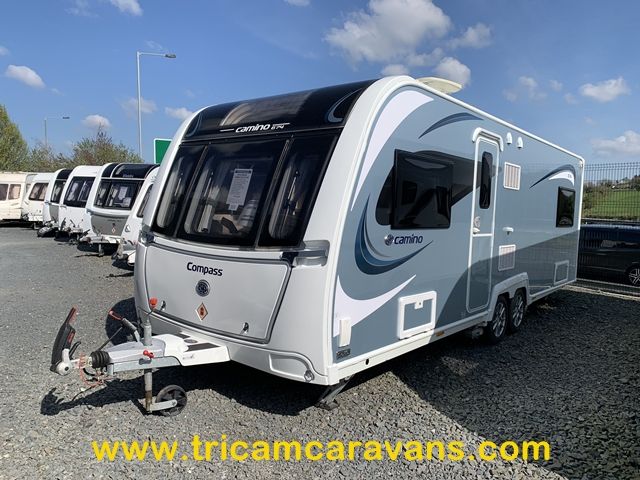 2018 Compass Camino 674/4, Twin Axle, Twin Fixed Beds