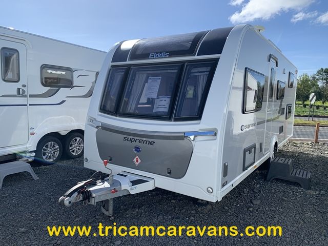 2020 Elddis Supreme 586/6, One Owner, Fixed Bunks